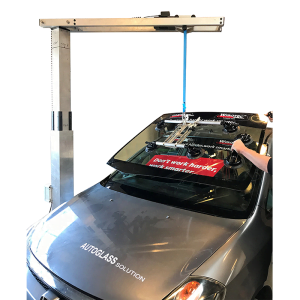 Kran für Fenster und Glasdächer für PKW / Transporter max. 80 kg