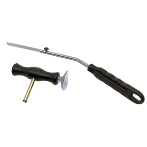 Gegenhalter rund und Drahthandgriff